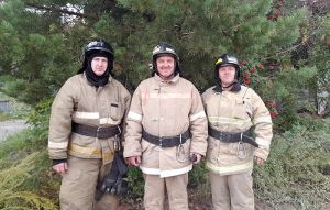 Красногорские пожарные спасли сорвавшегося с обрыва в овраг человека