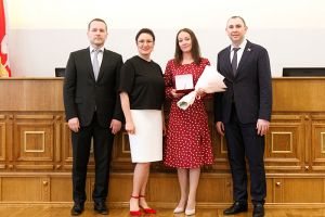 Кристина Гугучкина из Красногорского стала лауреатом премии Законодательного Собрания Челябинской области в сфере молодежной политики