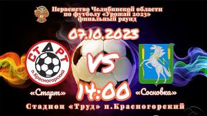 В субботу, 7 октября, красногорским футболистам предстоит провести матч-реванш