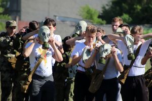 Десятиклассники Еманжелинского района приняли участие в военно-полевых сборах