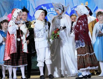 В Еманжелинске в Рождество был показан музыкальный спектакль