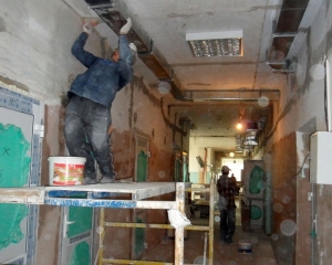 Ремонт в больнице Красногорского продолжается с осени 2012 года