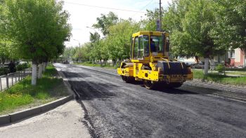 В Еманжелинске капитально отремонтировали участок улицы Ленина