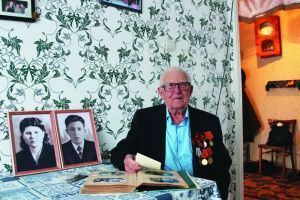 Ветеран войны Виктор Алексеевич Каланчин из поселка Красногорского отметил свое 95-летие