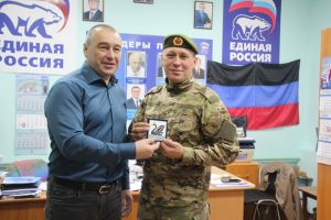 Глава района Евгений Светлов встретился с участником СВО Андреем А.