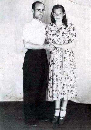 Супруги Грицай, 50-е годы