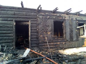 Пожар в Еманжелинском районе унес жизни двух человек