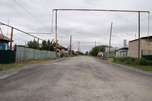 В поселке Борисовка заасфальтируют еще один небольшой участок дороги по улице Нижней