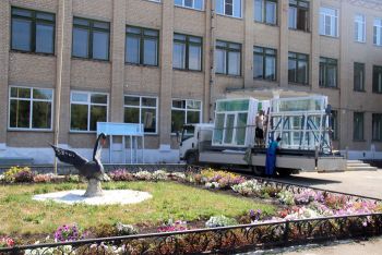 В школе № 16 Еманжелинска идет капитальный ремонт