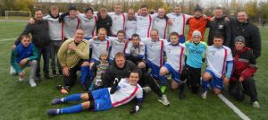 Футбольный клуб Коркинского района, в составе которого играют спортсмены и Еманжелинского района, стал чемпионом области