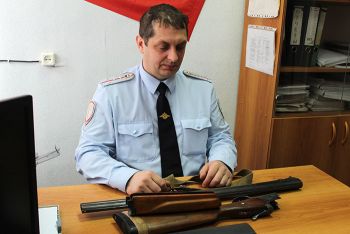 Еманжелинские полицейские приняли от граждан «Осу», «Стражника» - всего пять единиц оружия