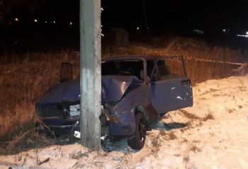 В Еманжелинске в ДТП пострадал пьяный водитель