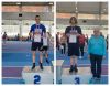 Легкоатлеты Еманжелинского района Никита Бамбах и Дмитрий Маженин стали призерами первенства области