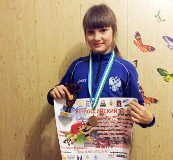 Алина Баймуратова дебютировала на всероссийском турнире в Уфе