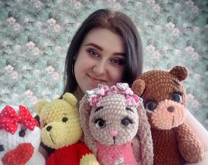 Мария Анохова из Еманжелинска увлекается созданием игрушек амигуруми