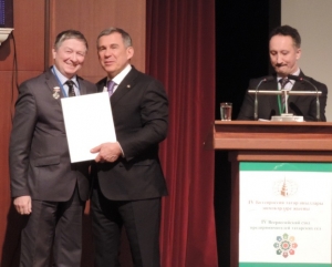 Еманжелинца наградил глава Республики Татарстан