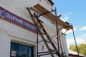 В ДК поселка Батуринского Еманжелинского района идет большой ремонт