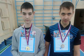 Перспективные спортсмены Егор Бабкин и Павел Пьянков