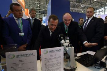 Челябинская биофабрика «Энтариум» заинтересовала премьер-министра Дмитрия Медведева
