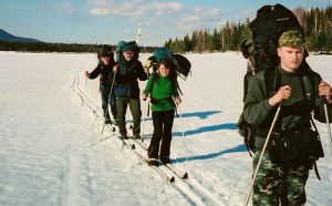 Лыжные походы – отдельная страница летописи центра «Росток», который отмечает в этом году 30-летие