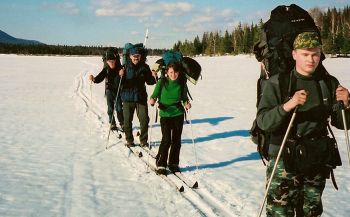 Лыжные походы – отдельная страница летописи центра «Росток», который отмечает в этом году 30-летие