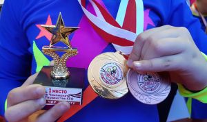 «Искорки» из Еманжелинска завоевали две медали на открытом первенстве Копейского городского округа по чир спорту