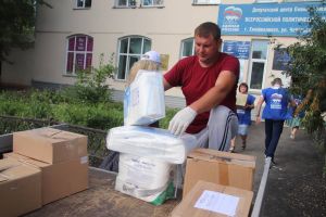Из Еманжелинска сегодня отправился очередной груз с гуманитарной помощью на Донбасс и в Луганск