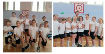 Юные спортсмены еманжелинской школы № 4 выиграли районные соревнования по пионерболу