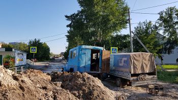 В поселке Зауральском Еманжелинского района заменили аварийный участок водопроводных сетей