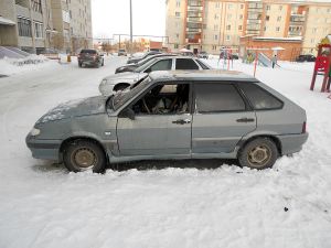Сегодня, 14 января, в Еманжелинске загорелся еще один – четвертый – автомобиль