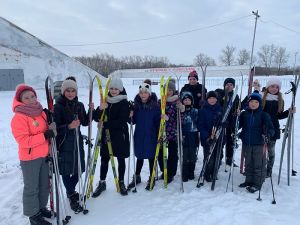 Еманжелинские школьники приступили к сдаче норм ГТО на лыжах