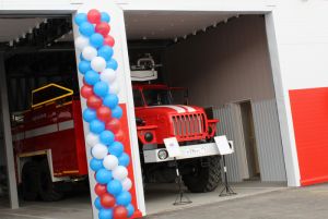 В поселке Красногорском Еманжелинского района заработало современное модульное здание пожарной части