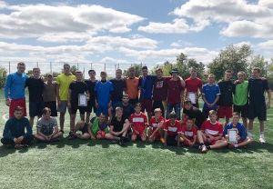 «Стартовцы»-старшеклассники выиграли футбольный турнир в поселке Красногорском Еманжелинского района