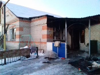 В Еманжелинском районе во время пожар погиб мужчина, еще один получил серьезные ожоги