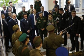 Центр «Росток», в состав которого входят еманжелинские школьники, находится на военных сборах в Чебаркуле