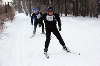 Ветераны Еманжелинского района приняли участие в лыжных гонках