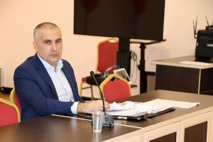 Итоги работы Совета депутатов Еманжелинска в 2021 году подвел его председатель Дмитрий Гемель