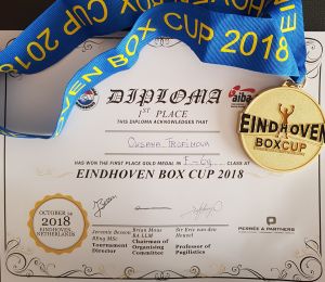 Еманжелиночка Оксана Трофимова в составе сборной страны стала чемпионом международного турнира по боксу в Нидерландах