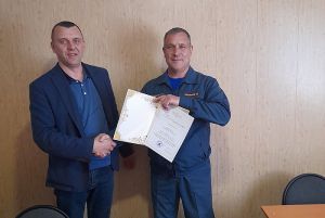 В преддверии Дня пожарной охраны России сотрудники красногорской ПЧ № 105 принимали поздравления