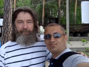 С путешественником Федором Конюховым