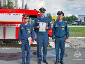 Никита Соловьев из Еманжелинска, начальник караула 39-й ПСЧ, стал одним из лучших в области