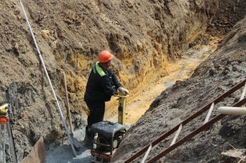 В Еманжелинского районе завершен капитальный ремонт канализационного коллектора