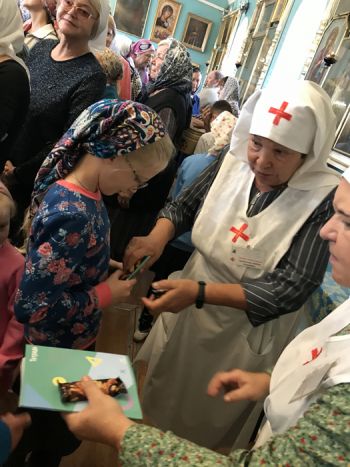 Православная служба милосердия Свято-Введенского храма подвела итоги акции «Школа доброты»
