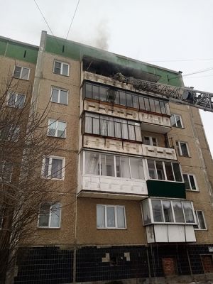 Во время пожара в квартире многоэтажного дома в Красногорском был обнаружен дедушка… без признаков жизни