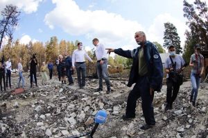 В Челябинской области дома для погорельцев построят до наступления холодов