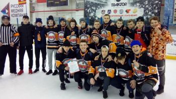 Еманжелинские хоккеисты заняли третье место в открытом мемориале Коркинского района