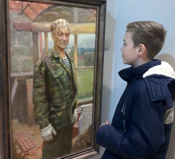 Юные еманжелинские художники посетили межрегиональную выставку «Большой Урал–XII»