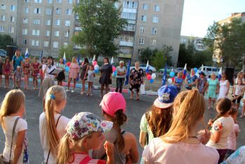 В Еманжелинске прошел большой праздник двора