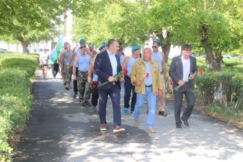 Сегодня, 2 августа, в Еманжелинске отметили День воздушно-десантных войск