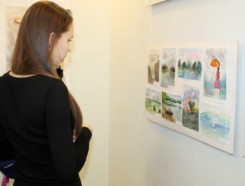 В еманжелинском музее открылась выставка работ учащихся школы искусств им. Фридриха Липса